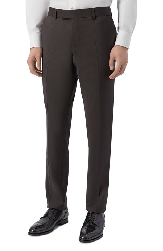 Шерстяной костюм BOSS 50561819 Коричневый  50561819 Фото 4