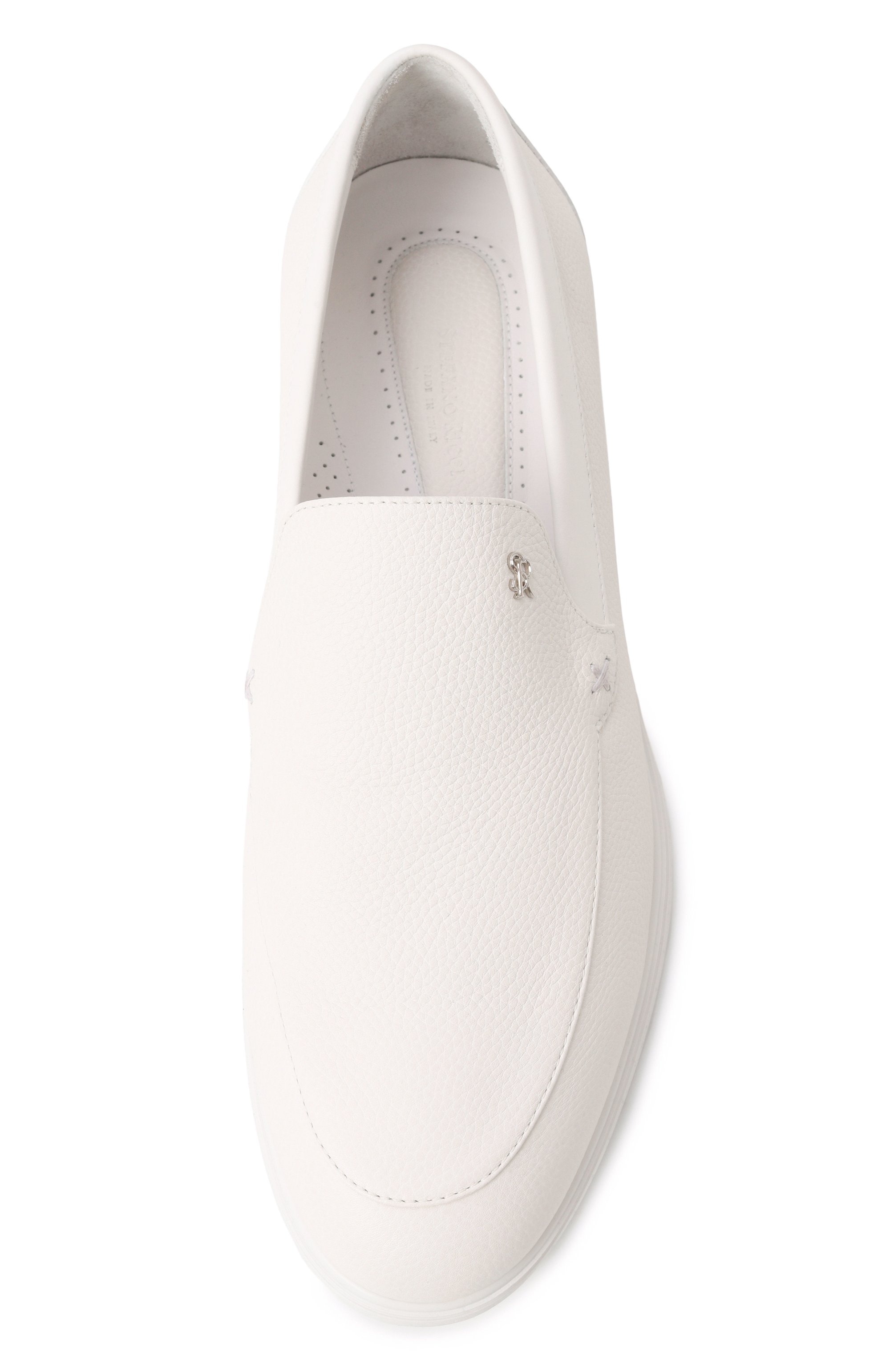 Кожаные лоферы STEFANO RICCI, арт. UC64_G2344/MRWY, фото 6