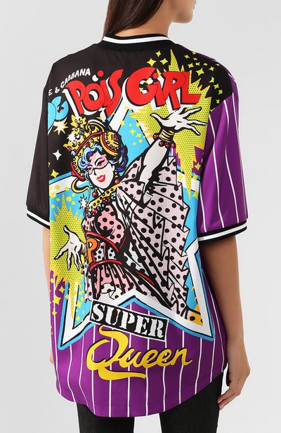 Рубашка с принтом DOLCE & GABBANA, арт. F5K27T/G7R0W, фото 4