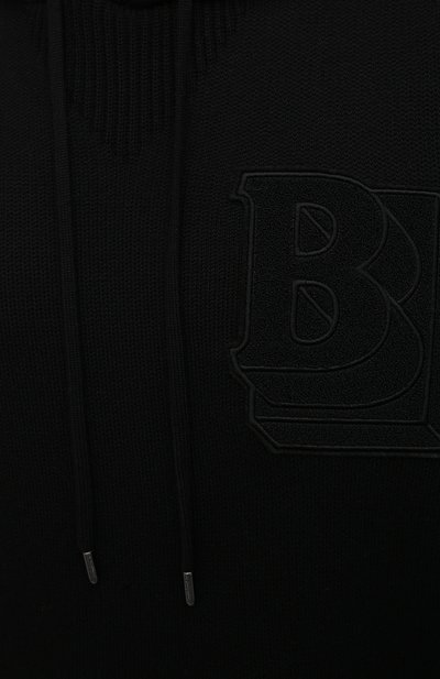 Шерстяное худи BURBERRY, арт. 8045511, фото 5