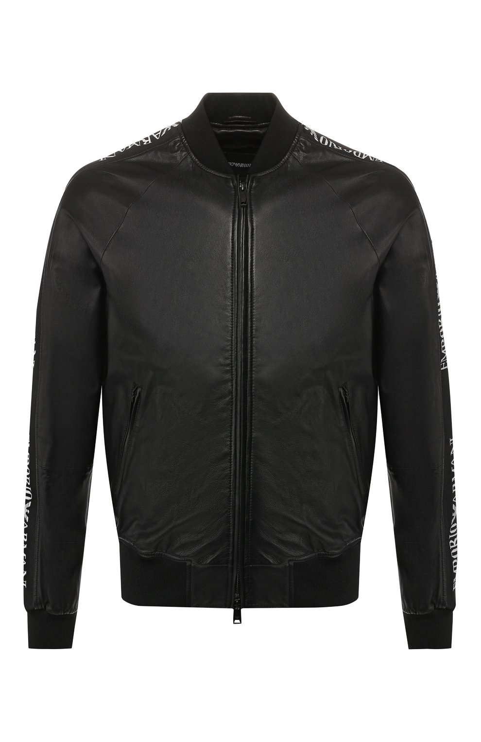 Кожаный бомбер EMPORIO ARMANI, арт. 21B5DP/21P5D, фото 1
