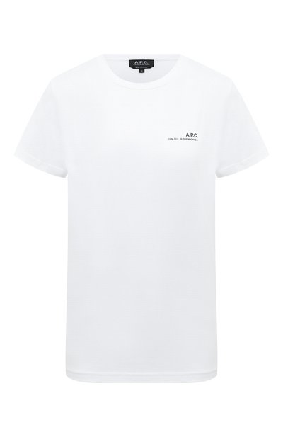 Женская хлопковая футболка A.P.C., арт. C0FBTF26012AAB