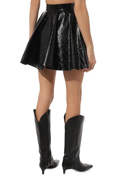 Юбка из экокожи VERSACE JEANS COUTURE, арт. 75HAE802/N0221, фото 4