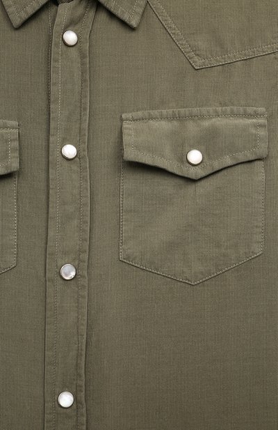 Вельветовая рубашка BRUNELLO CUCINELLI, арт. BL688C360C, фото 3