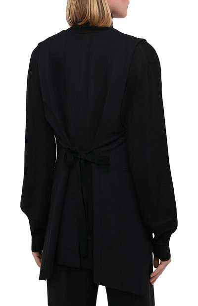 Шерстяной жилет ANN DEMEULEMEESTER, арт. 2002-1154-P-178-099, фото 4