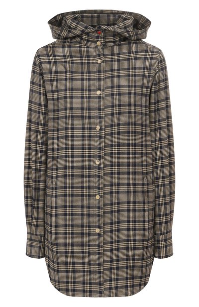 Женская хлопковая рубашка KITON, арт. D55436H0946802