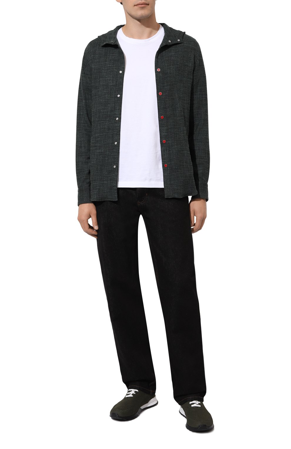 Рубашка из шерсти и шелка KITON, арт. UMCMARK0643C, фото 2