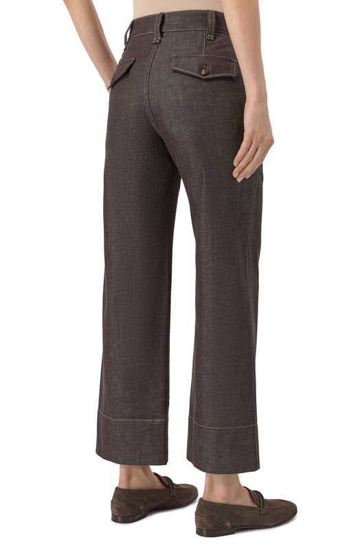 Джинсы Brunello Cucinelli MP134P4026 Коричневый  MP134P4026 Фото 4