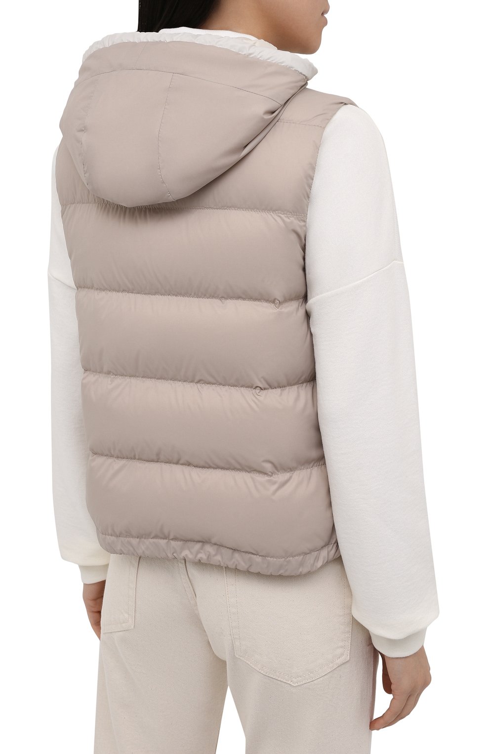 Пуховый жилет BRUNELLO CUCINELLI, арт. MR4052645P, фото 4