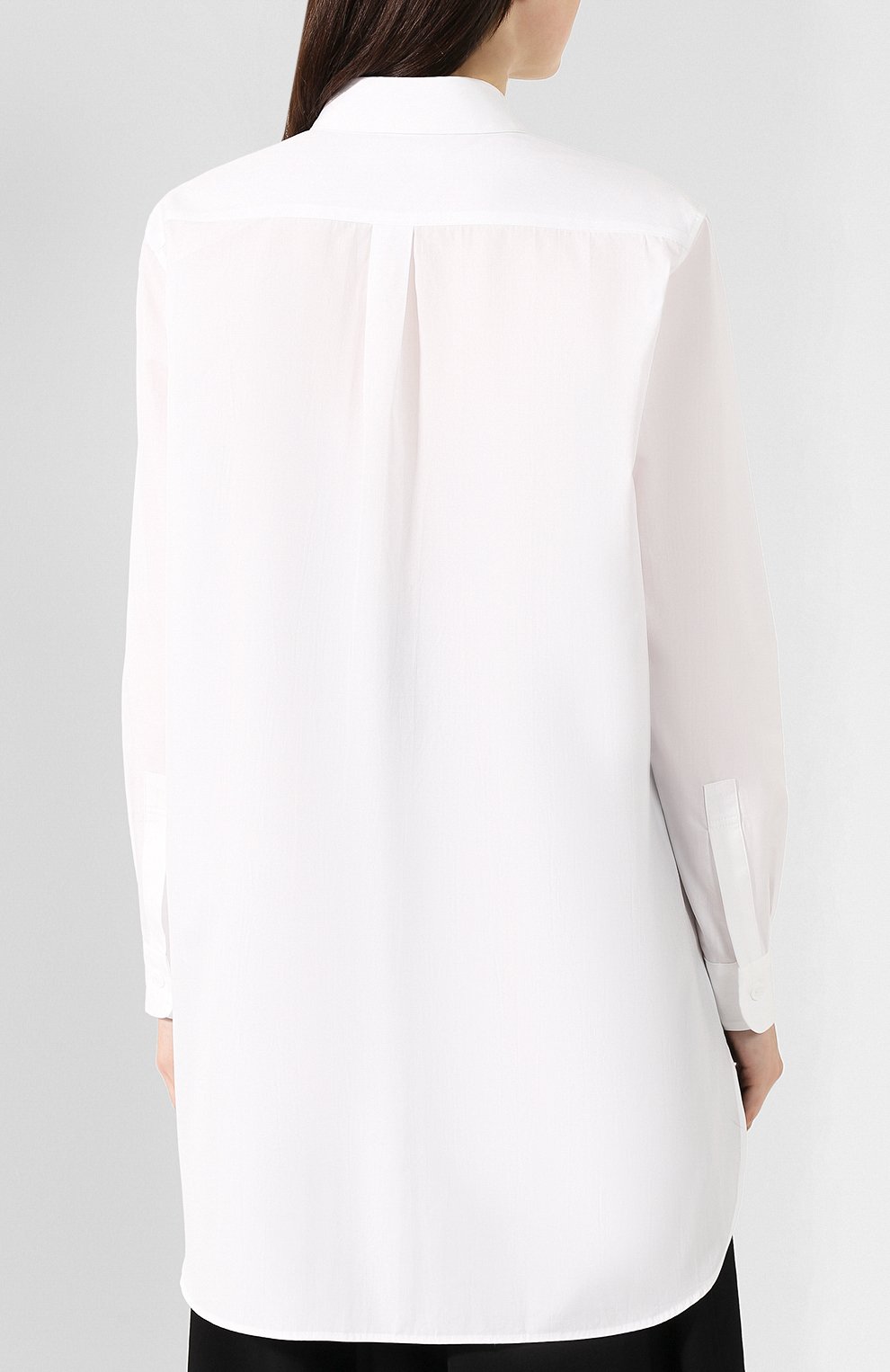 Хлопковая рубашка YOHJI YAMAMOTO, арт. YJ-B06-028, фото 4