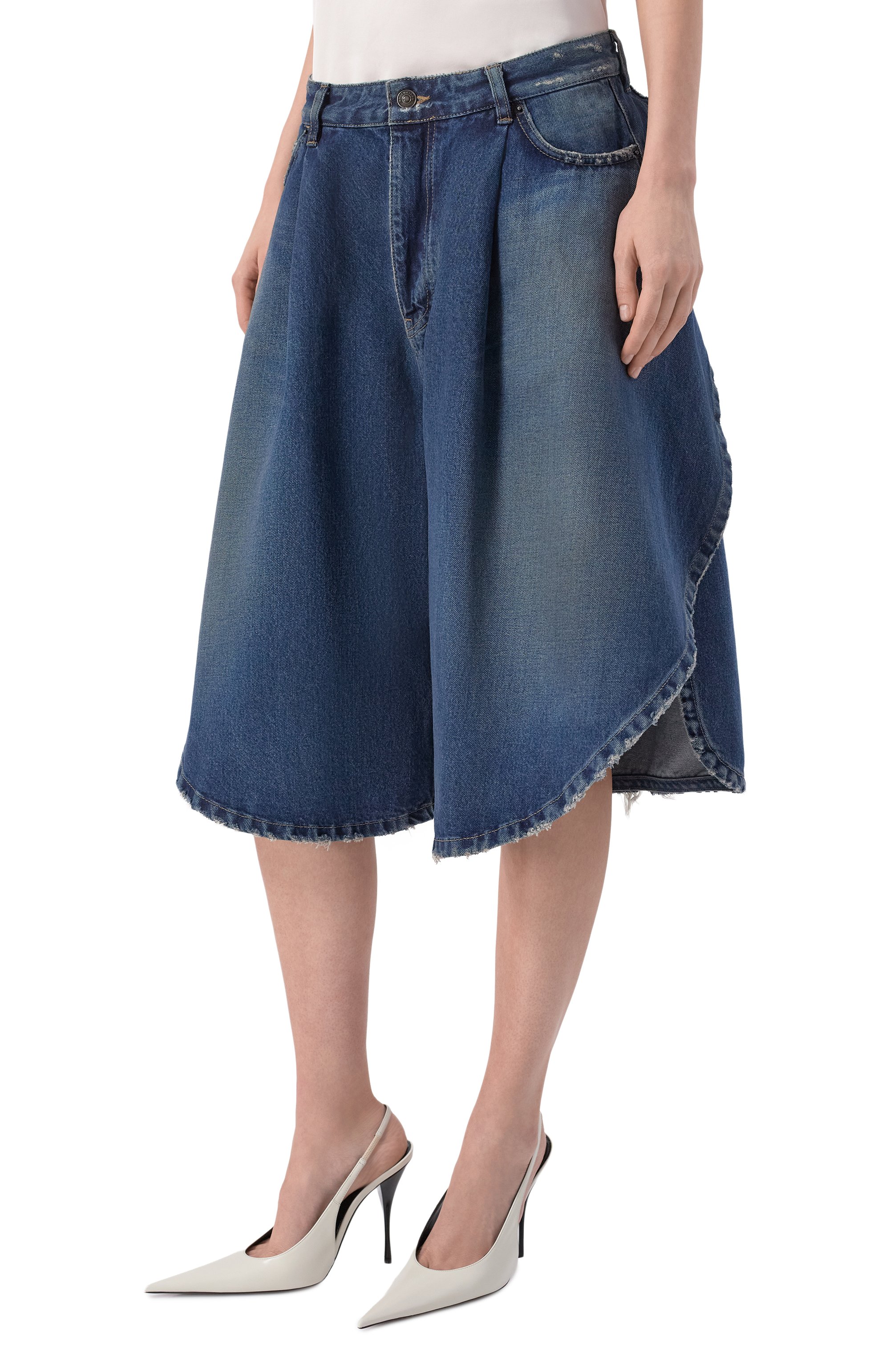 Джинсовые шорты BALENCIAGA, арт. 872219/TRW61, фото 3