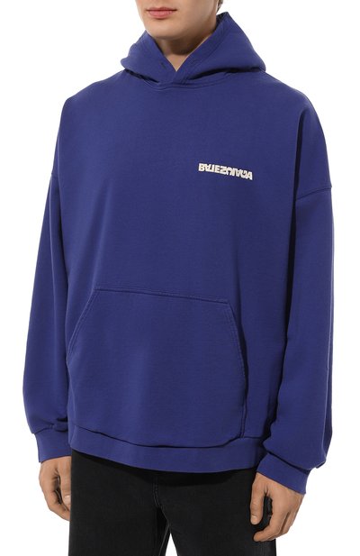 Хлопковое худи BALENCIAGA, арт. 674986/TLVL8, фото 3