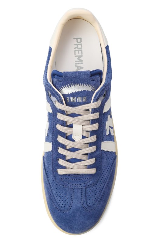 Замшевые кеды Bonnie Premiata B0NNIE/VAR 8033 Синий  B0NNIE/VAR 8033 Фото 5