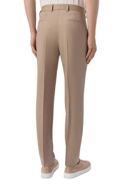 Шерстяные брюки BOSS, арт. 50469174, фото 4