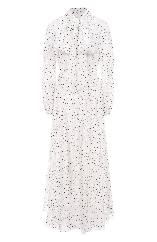 Шелковое платье YVON 0 160017 Белый 0 160017