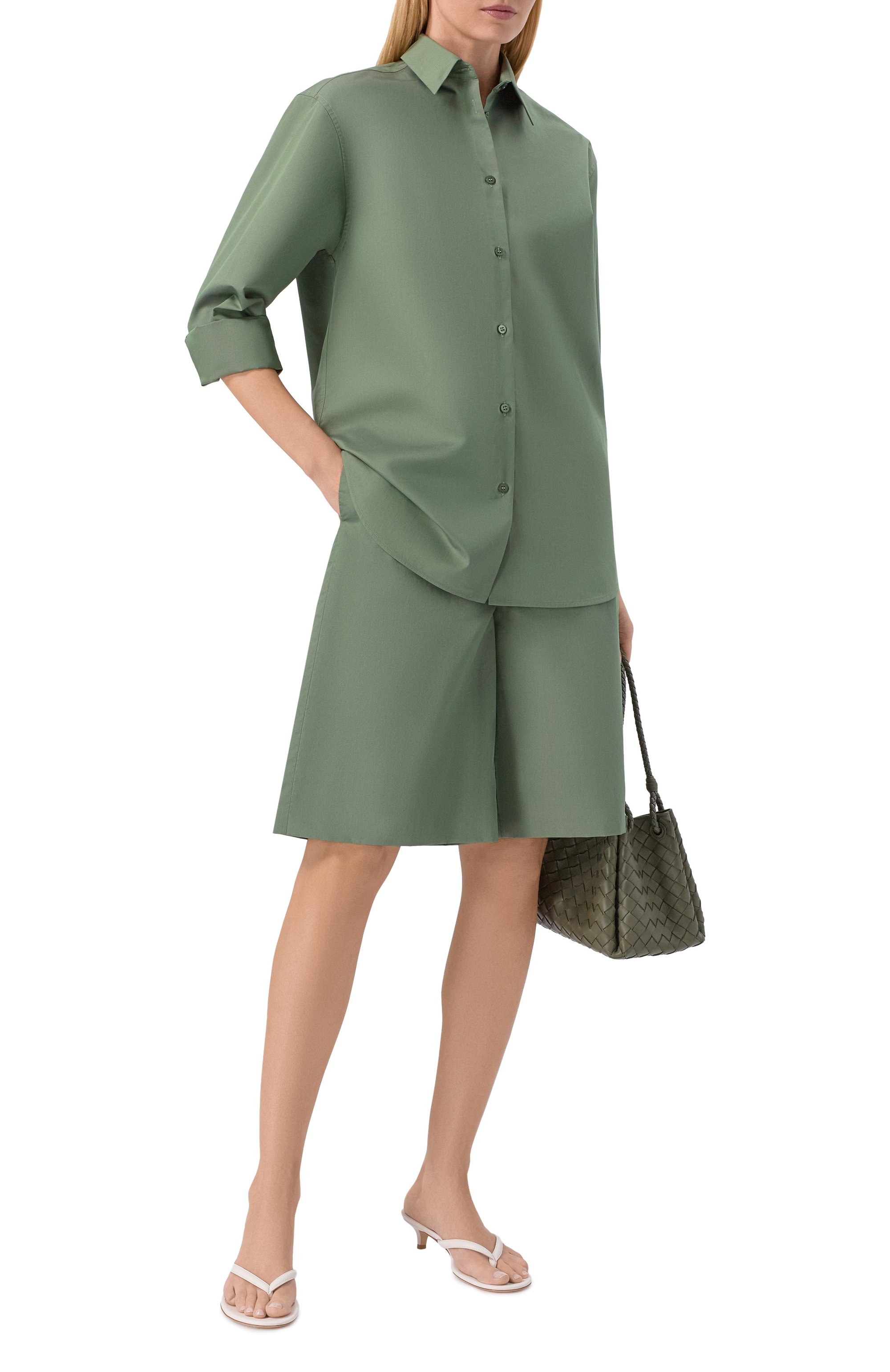 Шорты из хлопка и шелка MVST, арт. M26.2PW.T011/F084, фото 2