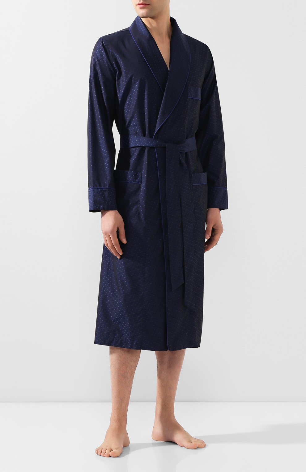 Хлопковый халат ROBERTO RICETTI, арт. VESTAGLIA R0BE/KING JACQUARD2538-604D, фото 2