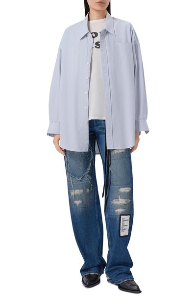 Женская хлопковая рубашка R13, арт. R13W7469-302