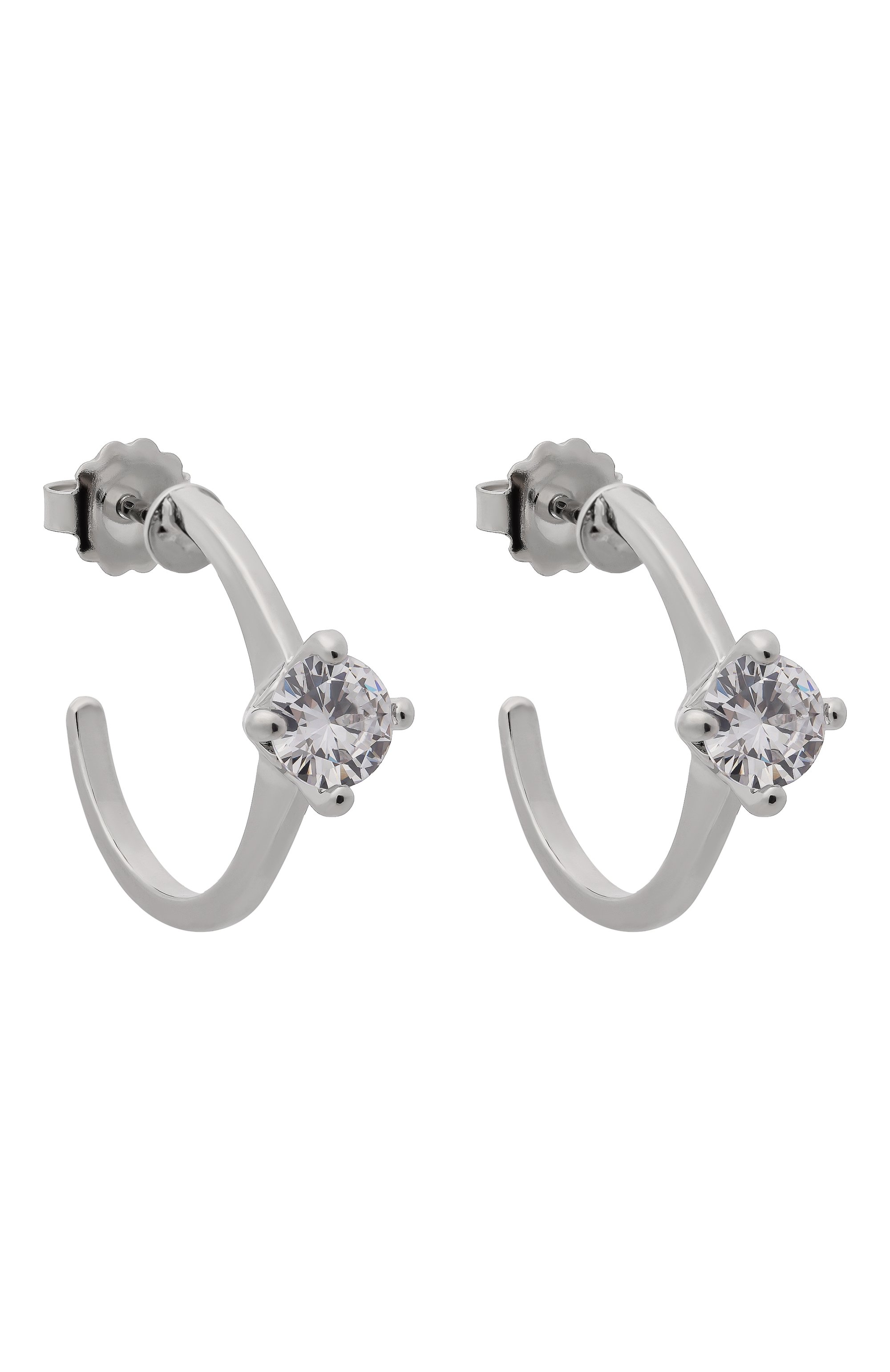 Серьги ANTON HEUNIS серебряного цвета по цене 14850 руб., арт. UNS3.04, фото 3 Серьги ANTON HEUNIS, арт. UNS3.04, фото 3