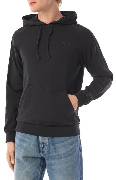Хлопковое худи HUGO, арт. 50520502, фото 3