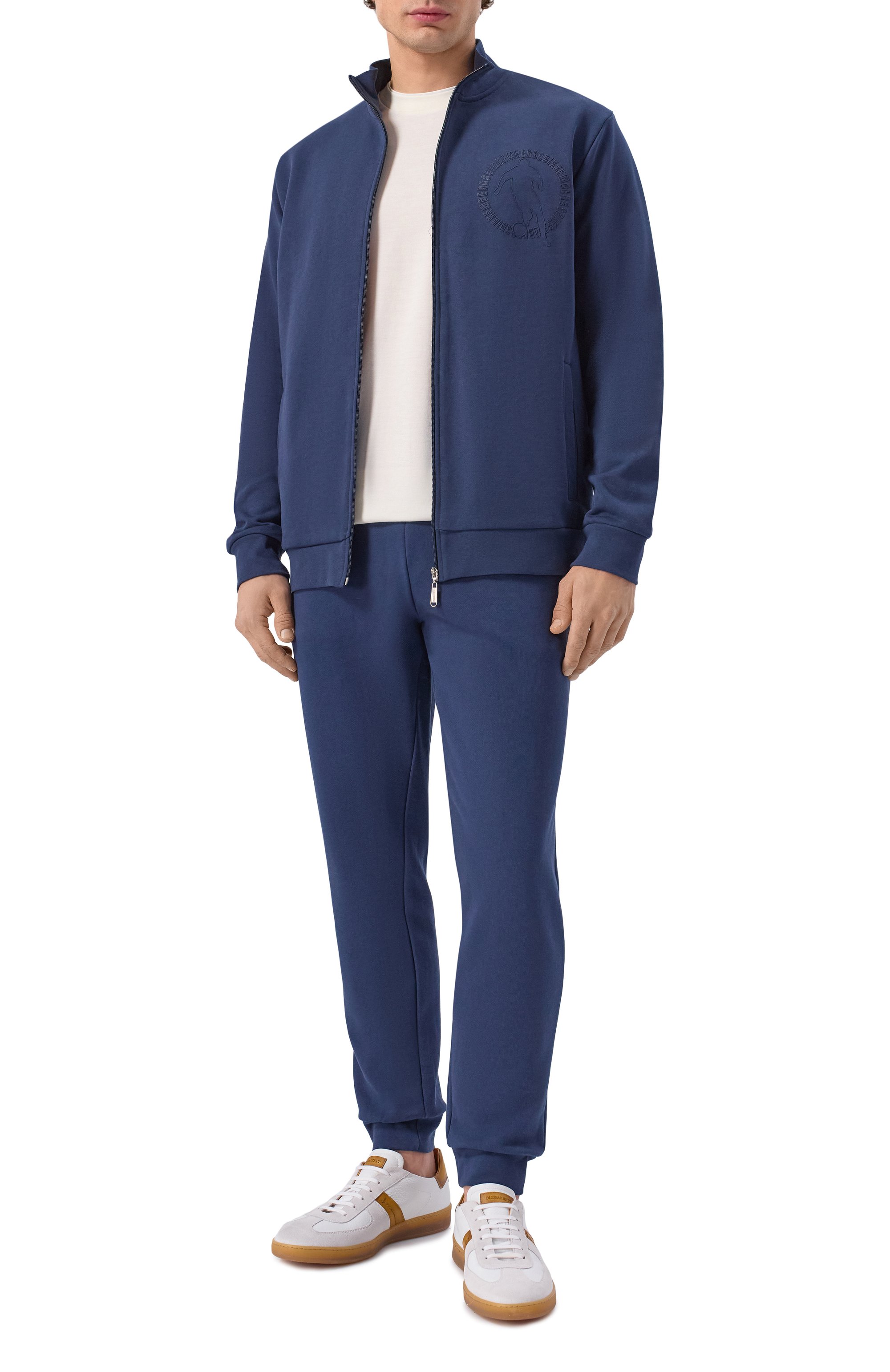 Футболка из шелка и хлопка BOSS CAMEL, арт. 50559901, фото 2