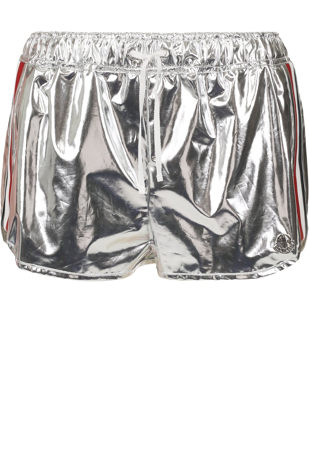 Мини-шорты с металлизированной отделкой MONCLER, арт. C1-193-18045-80-28988, фото 1