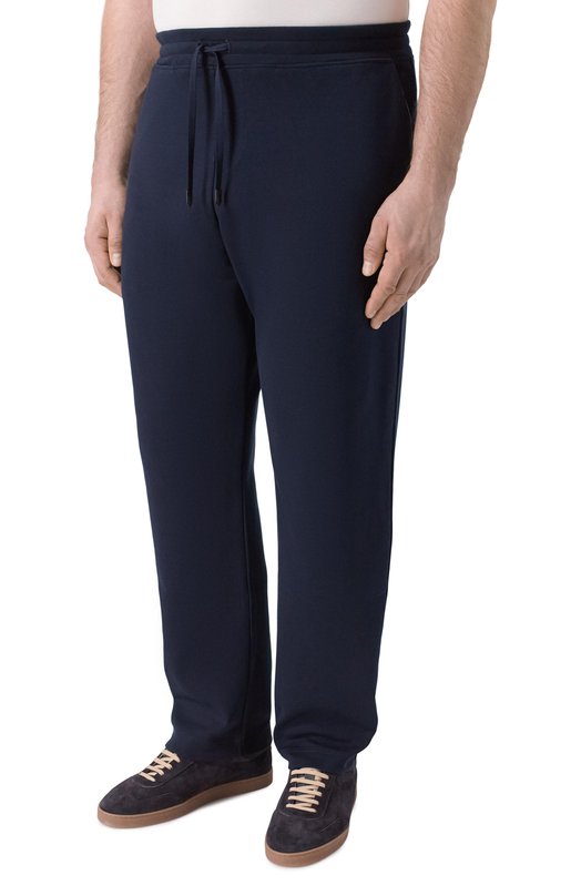 Хлопковые брюки Canali T0886/MJ02446 Синий  T0886/MJ02446 Фото 3