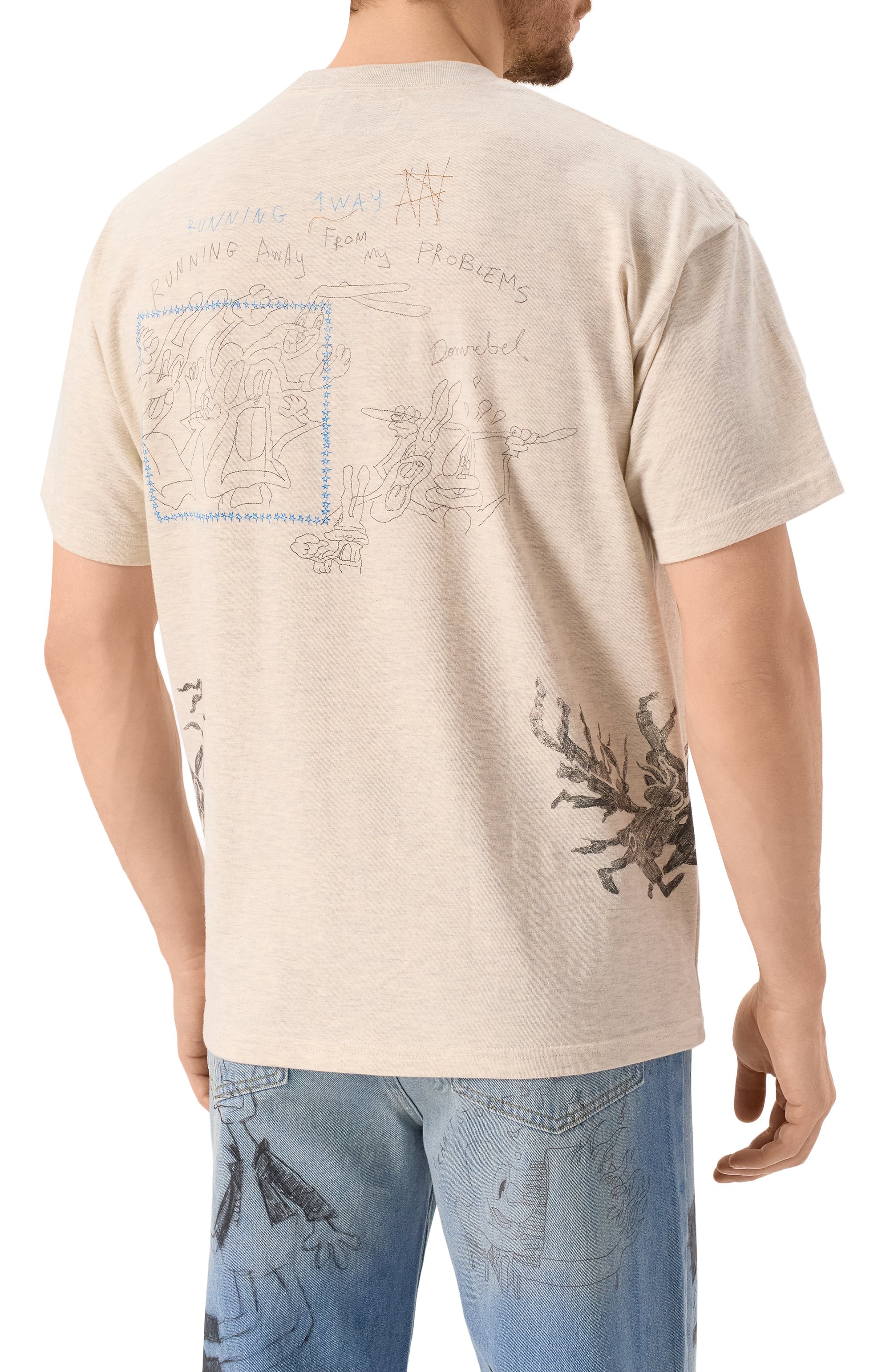 Хлопковая футболка DOMREBEL, арт. H0PS/T-SHIRT, фото 4