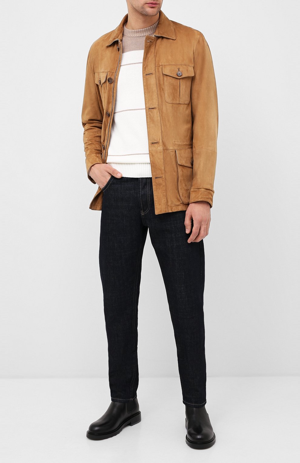 Замшевая куртка ANDREA CAMPAGNA, арт. A9T940/5315, фото 2