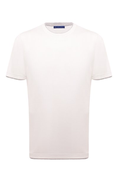 Мужская футболка из шелка и хлопка ANDREA CAMPAGNA, арт. 60123/78411