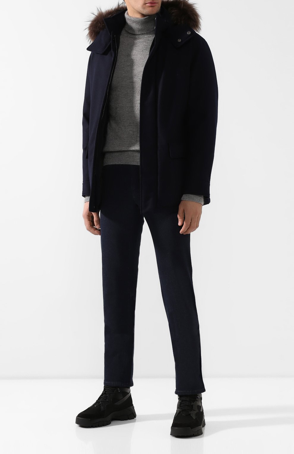 Комбинированные ботинки TOD’S, арт. XXM81B0BZ11MBF, фото 2