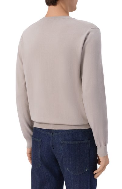 Хлопковый джемпер ANDREA CAMPAGNA, арт. M5425-1000, фото 4