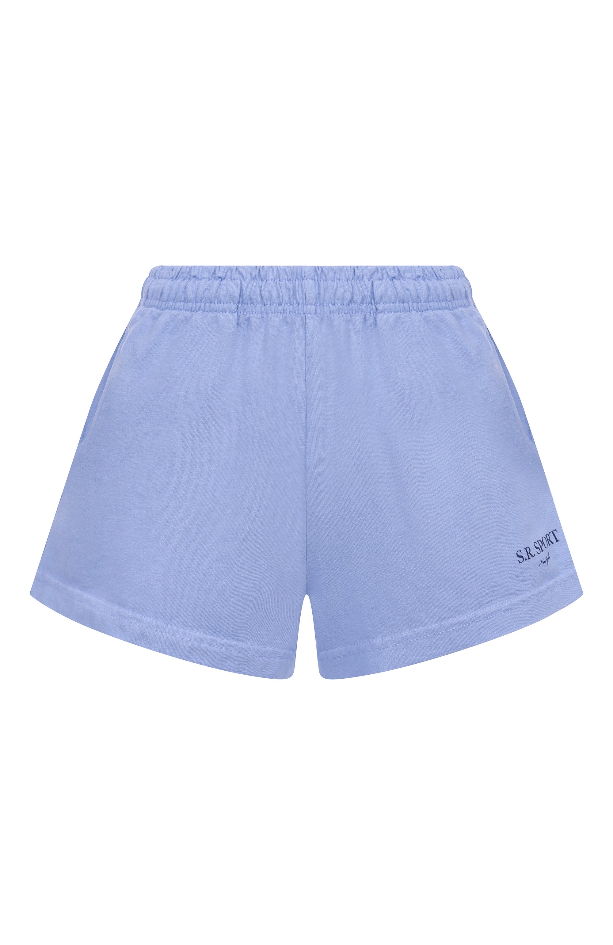 Хлопковые шорты SPORTY AND RICH, арт. SH037612304BL59, фото 1