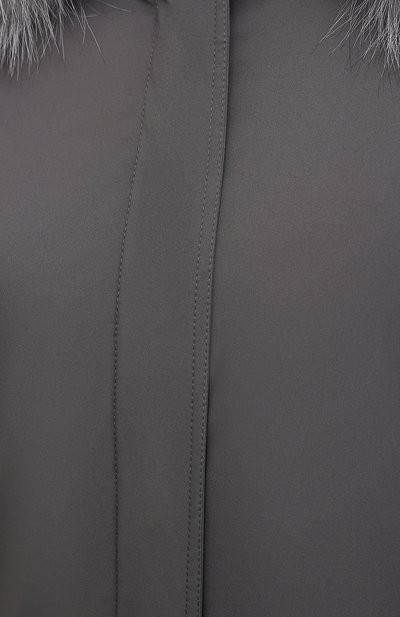 Парка с меховой отделкой капюшона LORO PIANA, арт. FAE5502, фото 5