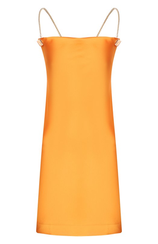 Атласное платье Daname 626SS6808A Оранжевый 626SS6808A