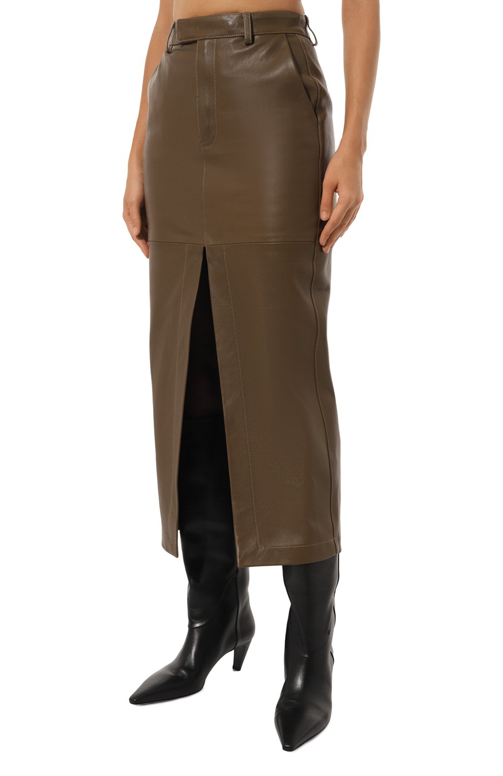 Кожаная юбка ARMARIUM, арт. ARMFWSK01/LE04, фото 3
