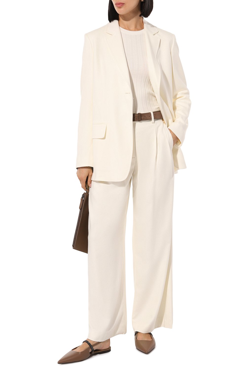 Брюки из шелка и кашемира COLOMBO, арт. PA00350/50504-U, фото 2