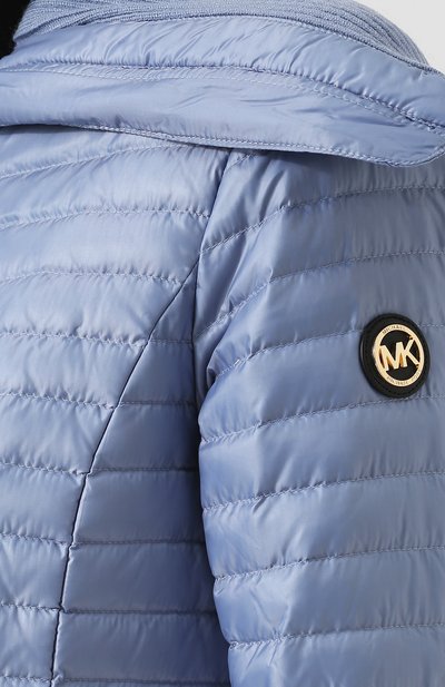 Однотонная стеганая куртка на молнии с карманами MICHAEL MICHAEL KORS, арт. MU82HVD7T3, фото 5
