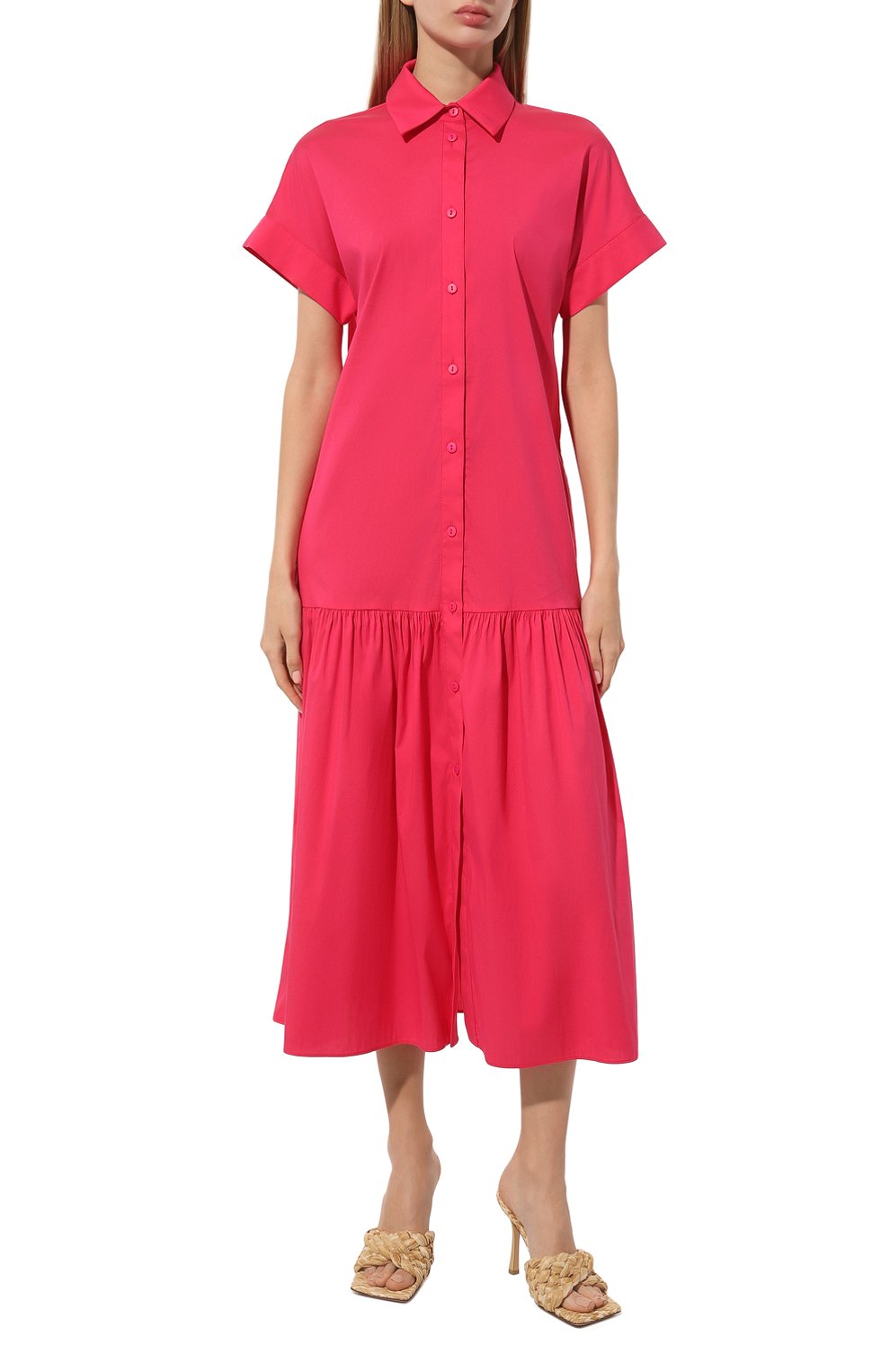 Хлопковое платье WEEKEND MAX MARA, арт. TEBANO 23322104, фото 3