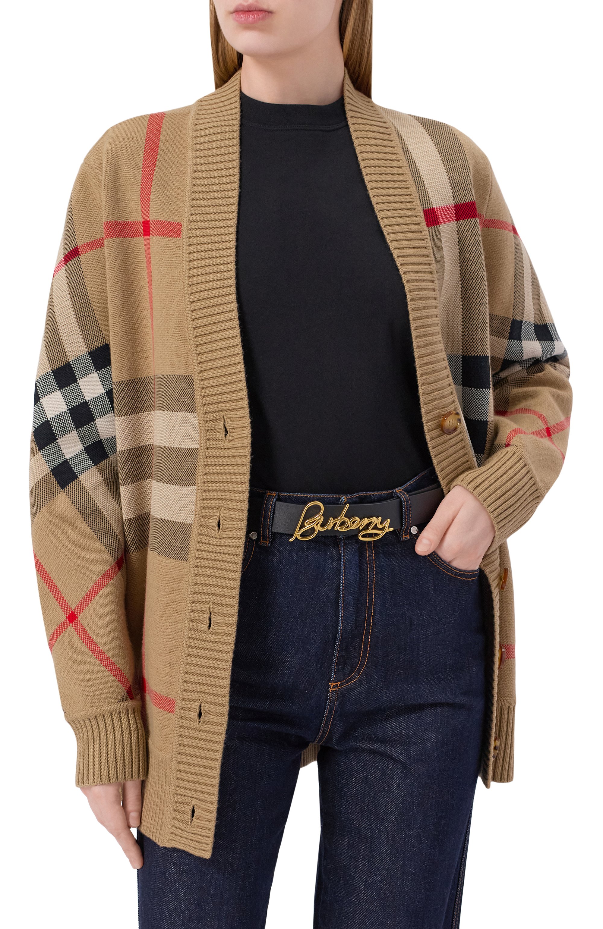 Двусторонний ремень BURBERRY, арт. 8104929, фото 2