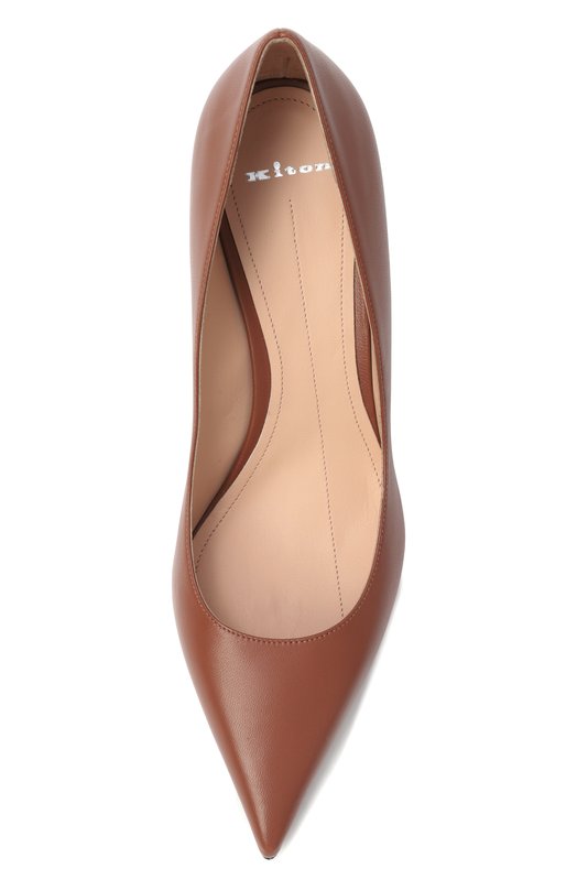 Кожаные туфли Kiton D56820K0524F21 Коричневый  D56820K0524F21 Фото 6
