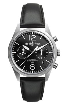 Мужские часы sport BELL & ROSS бесцветного цвета, арт. BRV126-BL-BE/SCA | Фото 1 (Механизм: Автомат; Материал корпуса: Сталь; Региональные ограничения белый список (Axapta Mercury): Не проставлено; Цвет циферблата: Чёрный; Нос: Не проставлено; Ограничения доставки: m-style)