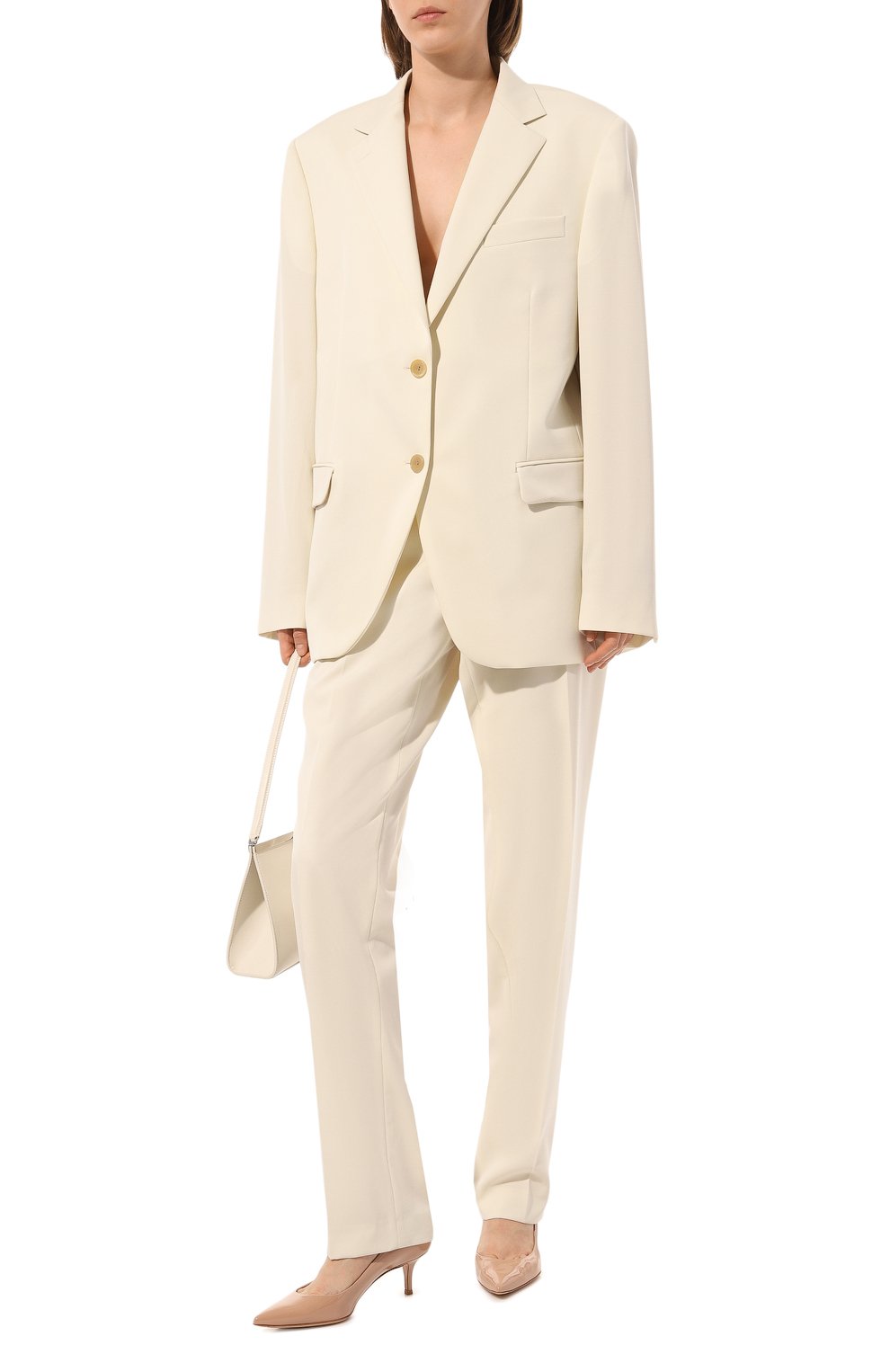 Кожаные туфли gianvito 55 GIANVITO ROSSI, арт. G20336.55RIC.VERPEAH, фото 2