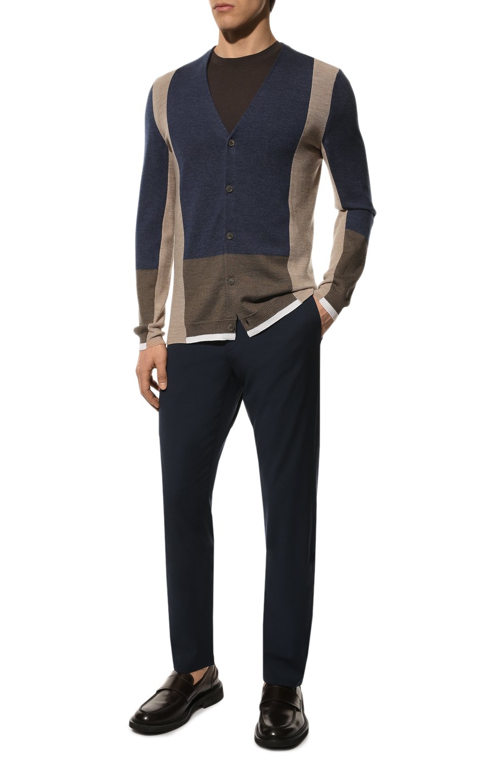 Шерстяные брюки CANALI, арт. V1659/AR03652, фото 2