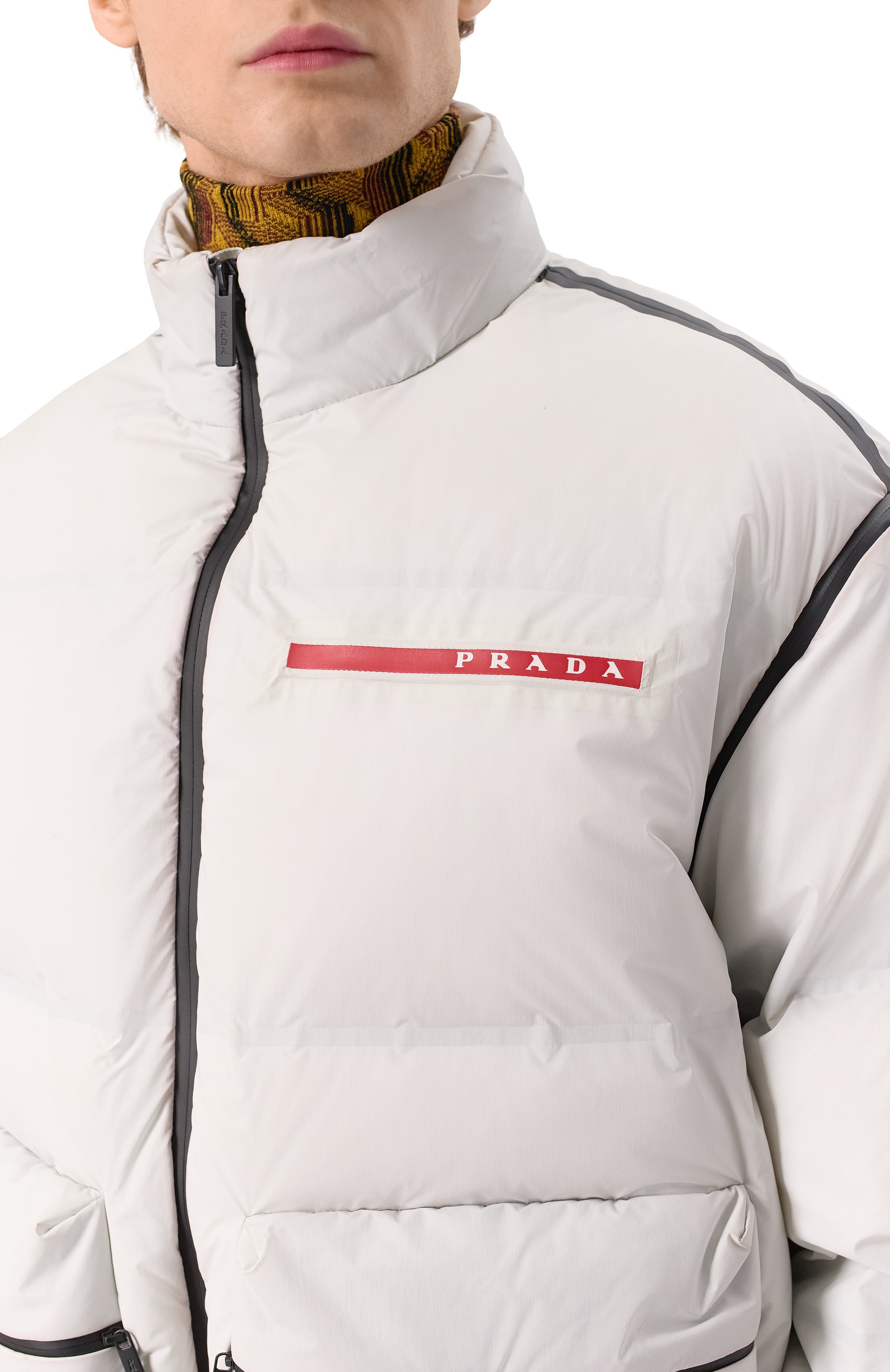 Пуховик PRADA, арт. SGB800-1T2Y-F0K74-202, фото 5