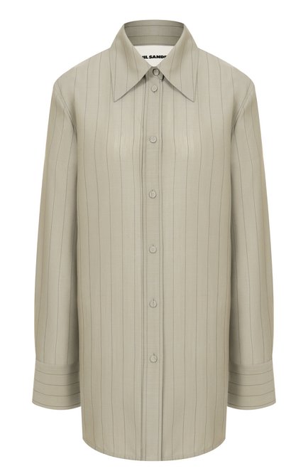Женская шерстяная рубашка JIL SANDER, арт. J02DL0255/J40275