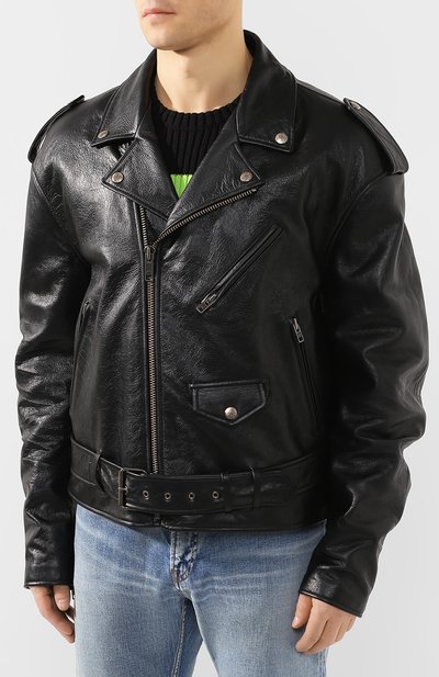 Кожаная куртка BALENCIAGA, арт. 507398/TES24, фото 3