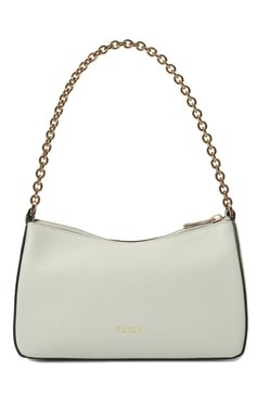 Женская сумка furla primula FURLA светло-зеленого цвета, арт. WB00903/BX2972 | Фото 6 (Размер: small; Ремень/цепочка: На ремешке; Драгоценные камни: Проставлено; Материал сплава: Проставлено; Материал: Натуральная кожа)