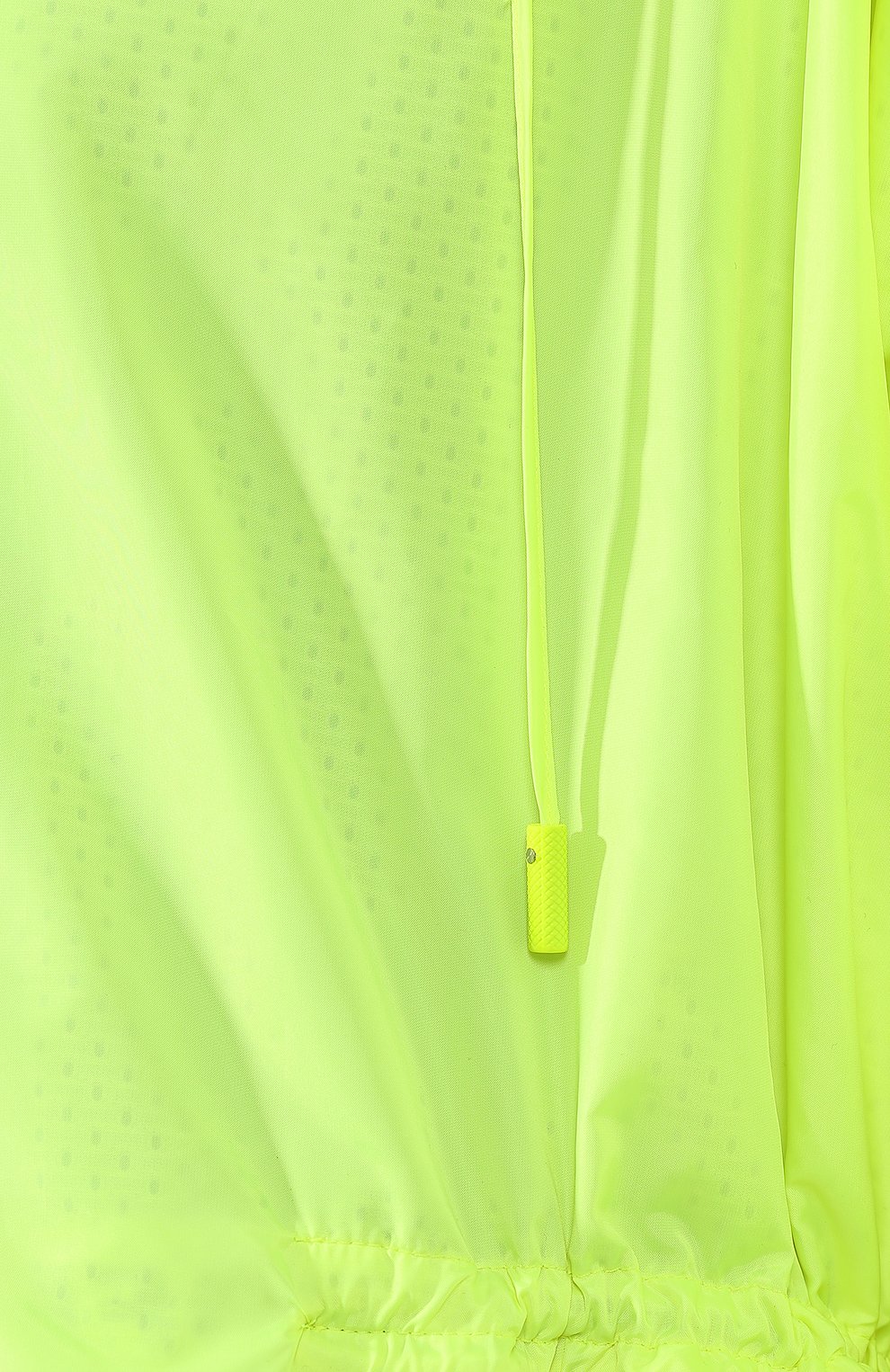 Плащ с капюшоном OFF-WHITE желтого цвета по цене 119500 руб., арт. 0WEA170S19E000446200, фото 5 Плащ с капюшоном OFF-WHITE, арт. 0WEA170S19E000446200, фото 5