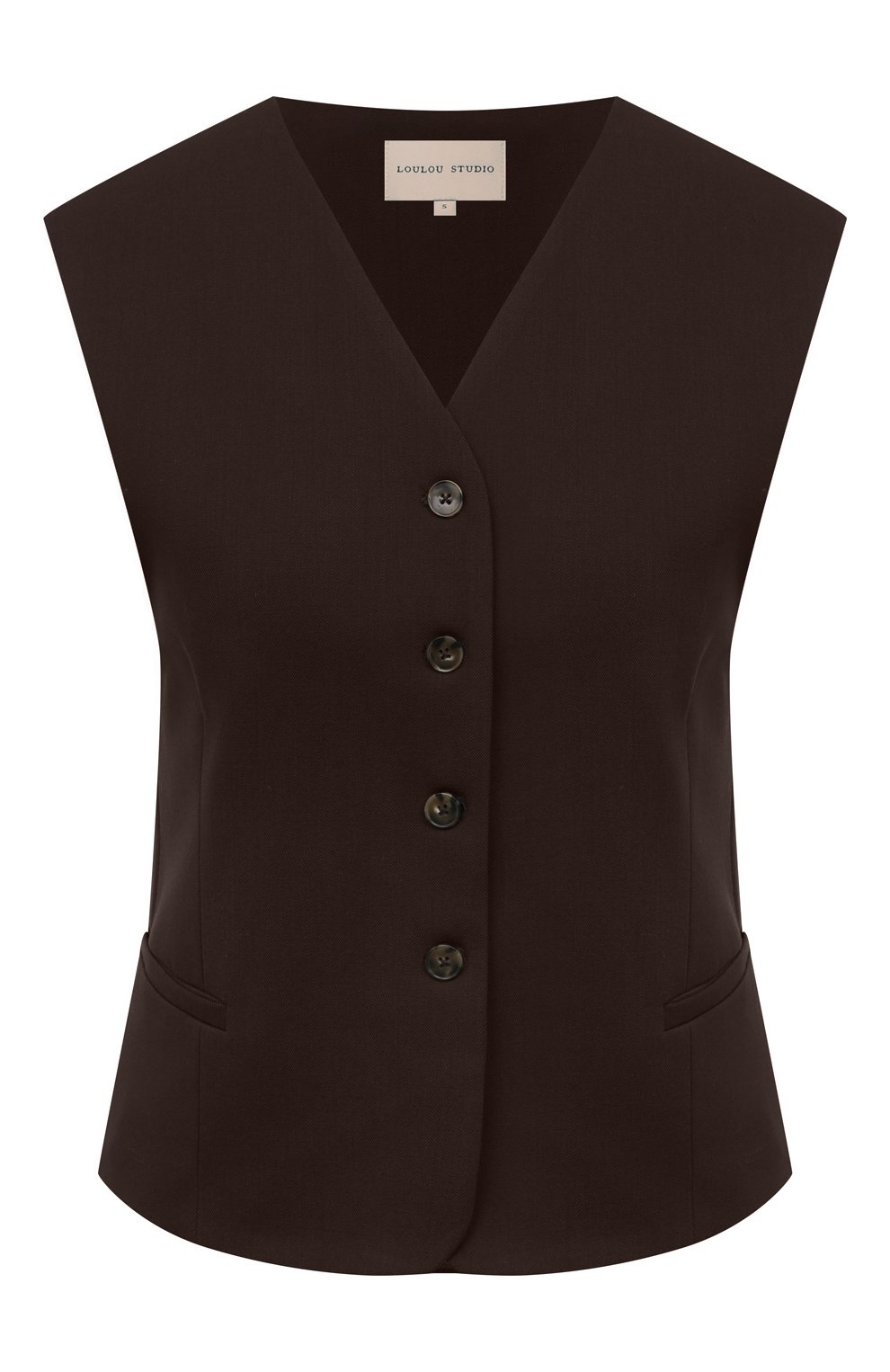 Шерстяной жилет LOULOU DE SAISON, арт. TE0RA, фото 1